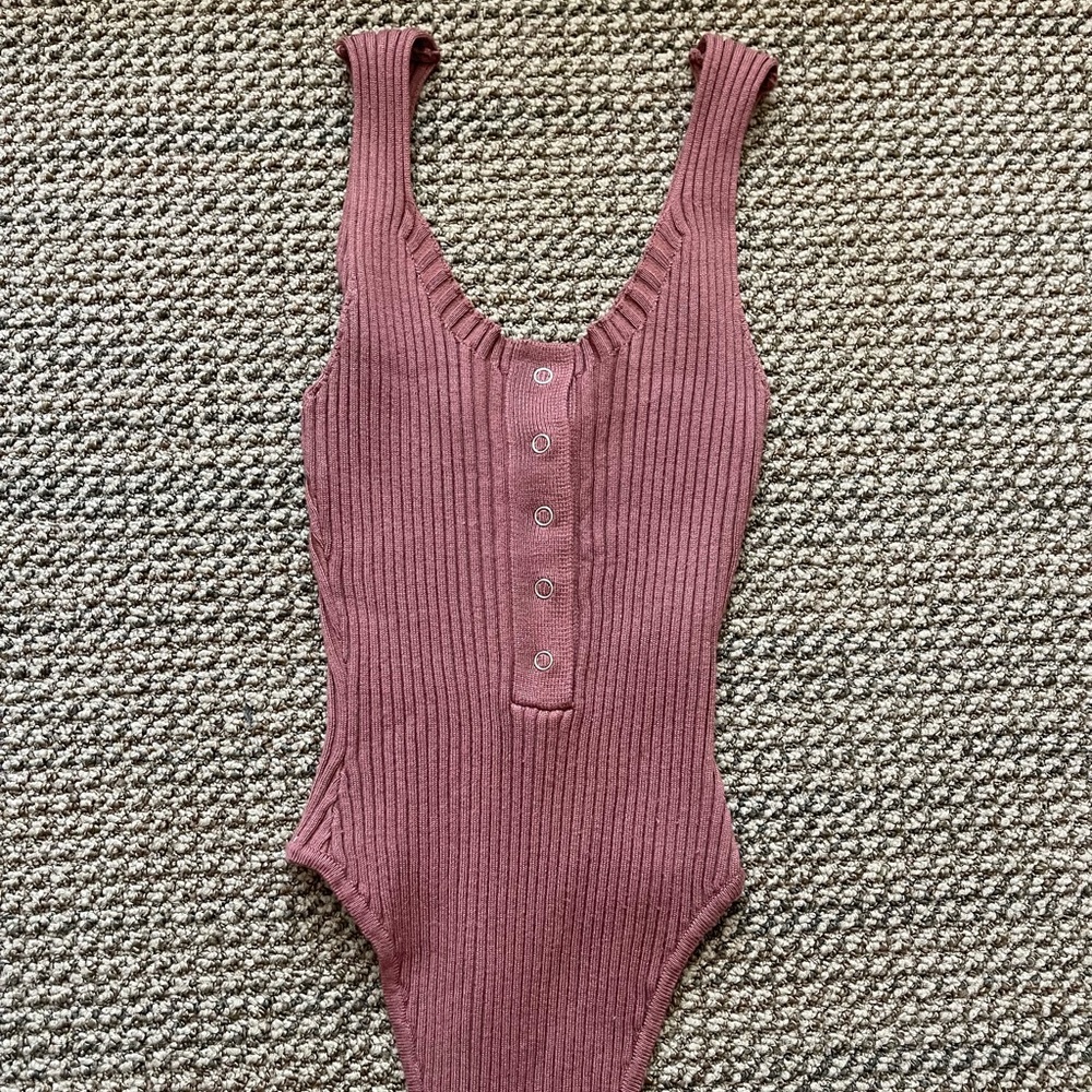Mauve Bodysuit